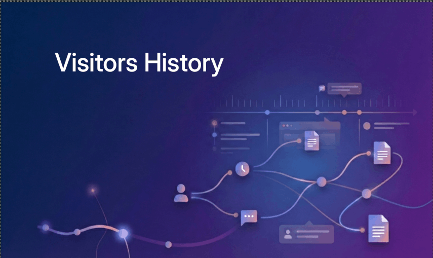 Advanced Visitor History in onWebChat dashboard